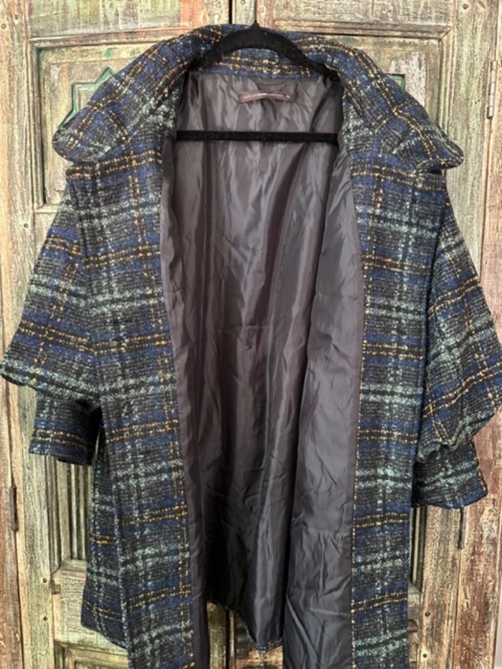 Anthropologie-Hazel Wool Swing coat - Picture 2 of 8